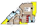 Ｎｓ２１ やごとの間取図