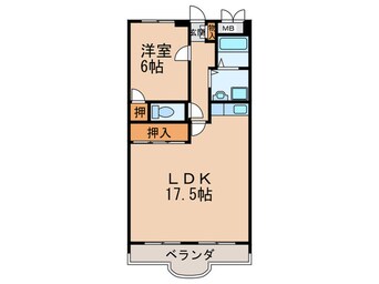 間取図 ハイムホワイツ