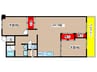 八事パークマンション（609） 2LDKの間取り