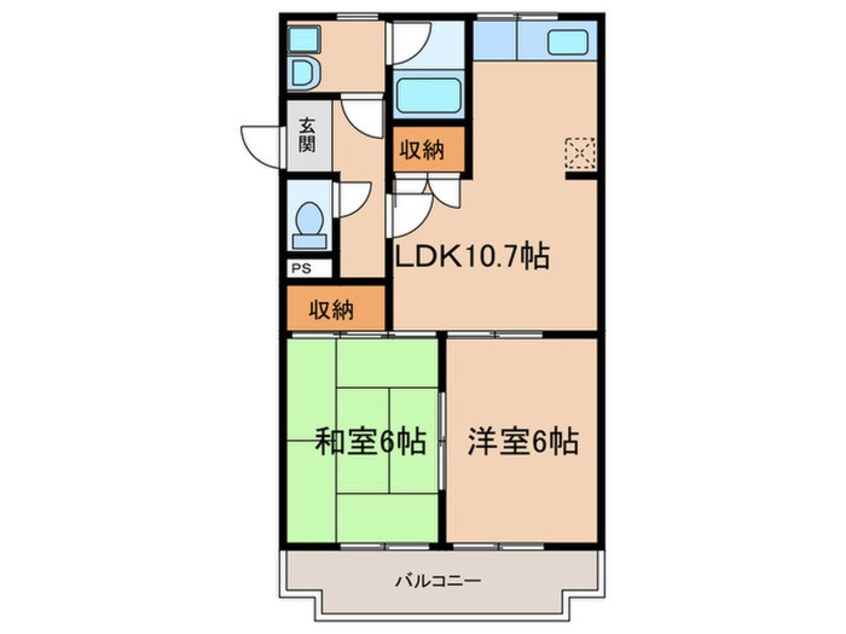 間取図 ネクストナカネ