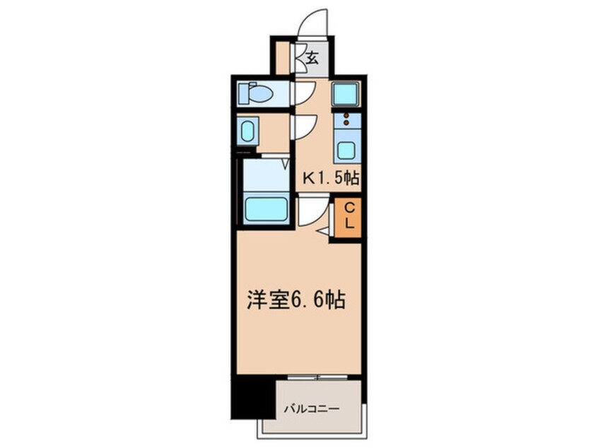 間取図 アステリ鶴舞トゥリア