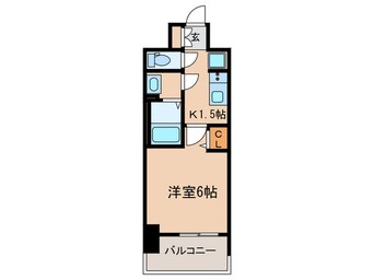 間取図 アステリ鶴舞トゥリア
