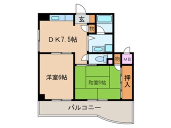 間取図 サンドリーム庄内