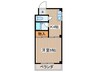 ＡＢＩＬＩＴＹ弥生 1Kの間取り