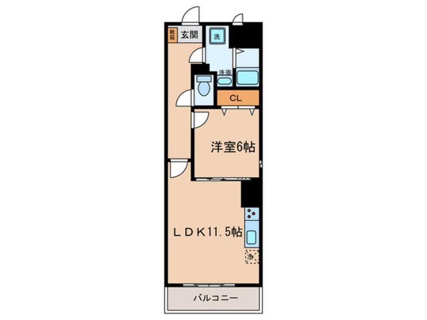 間取図 Ｍ１１８