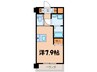 ソアレシバタ 1Rの間取り