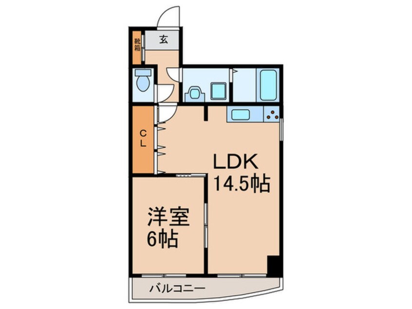 間取図 シャンポール古出来