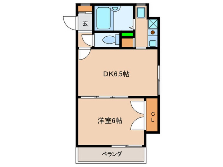 間取図 モア・ハナノキ