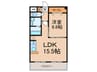 ロイヤル覚王山 1LDKの間取り