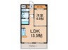 ロイヤル覚王山 1LDKの間取り
