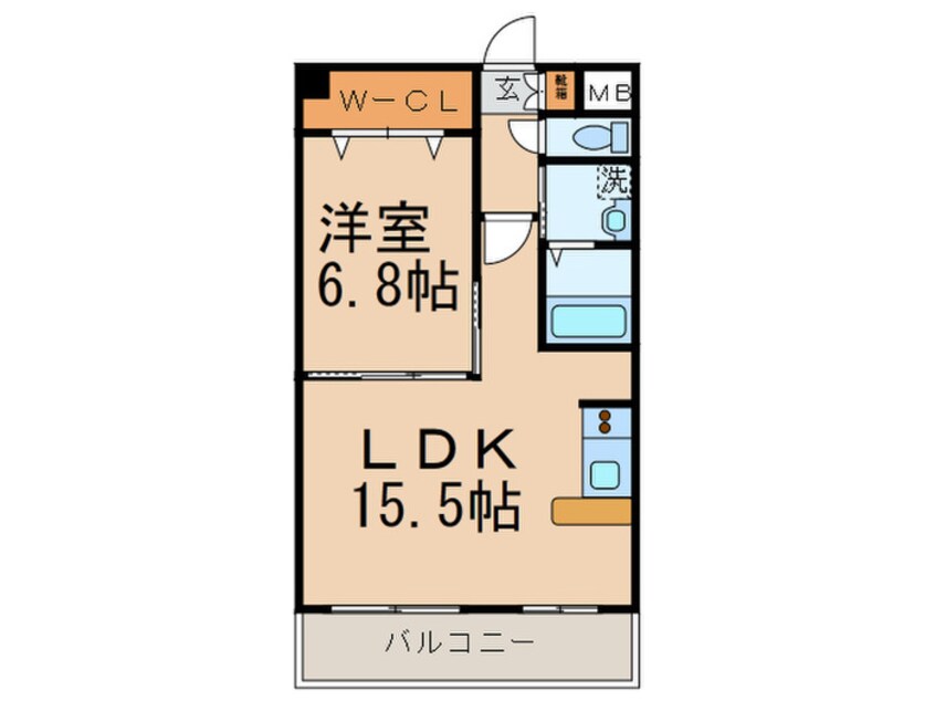 間取図 ロイヤル覚王山