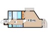 プレサンス名古屋城前(709) 1Kの間取り