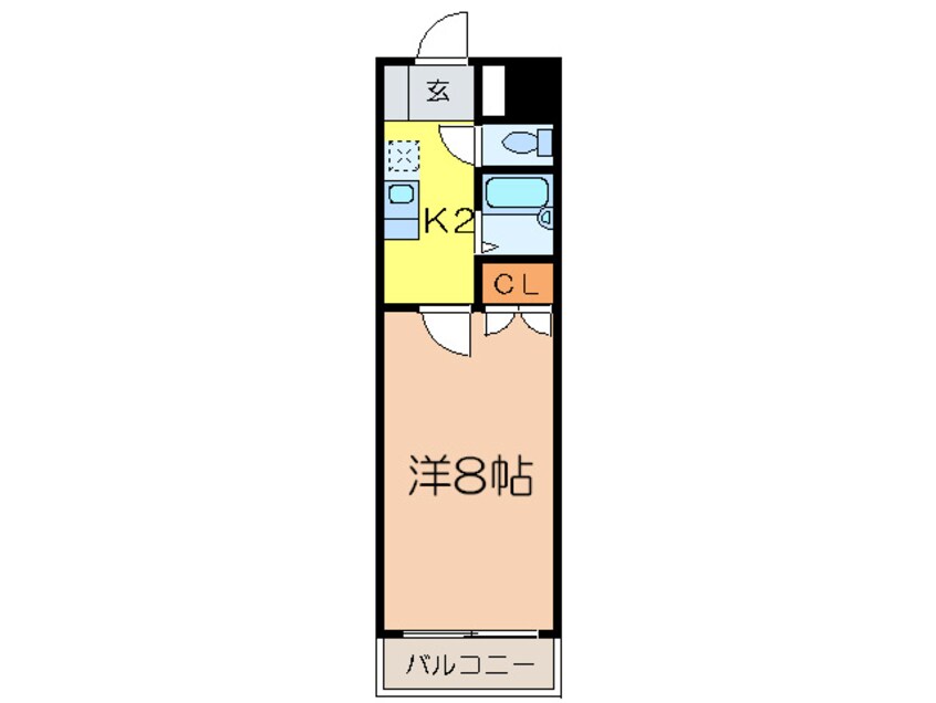 間取図 シティ－ライフ港陽