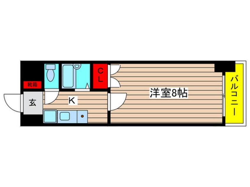 間取図 シティ－ライフ港陽