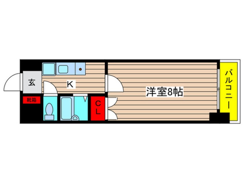 間取図 シティ－ライフ港陽