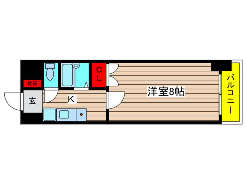 間取図 シティ－ライフ港陽