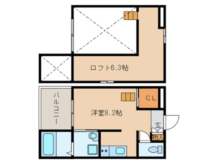 間取図 ロワール名古屋　