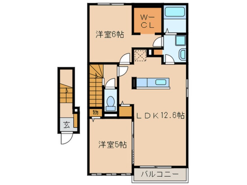 間取図 ハッピーフォレストⅡ