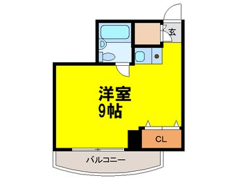 間取図 ニッシンセントラルレジデンス