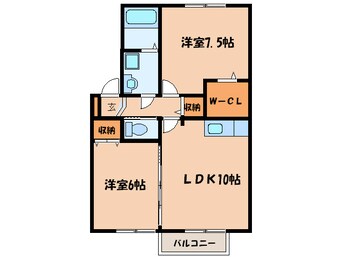 間取図 シャインダイワＢ棟