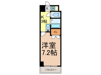 間取図 マーベラス新栄