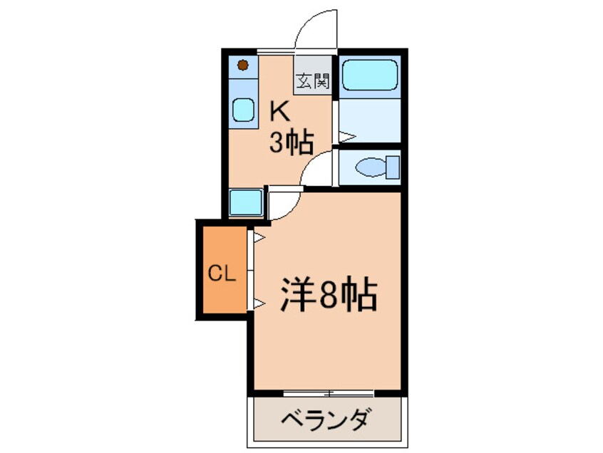 間取図 アロマハイツ