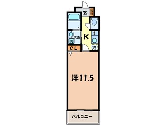 間取図 グランド－ルスクエア