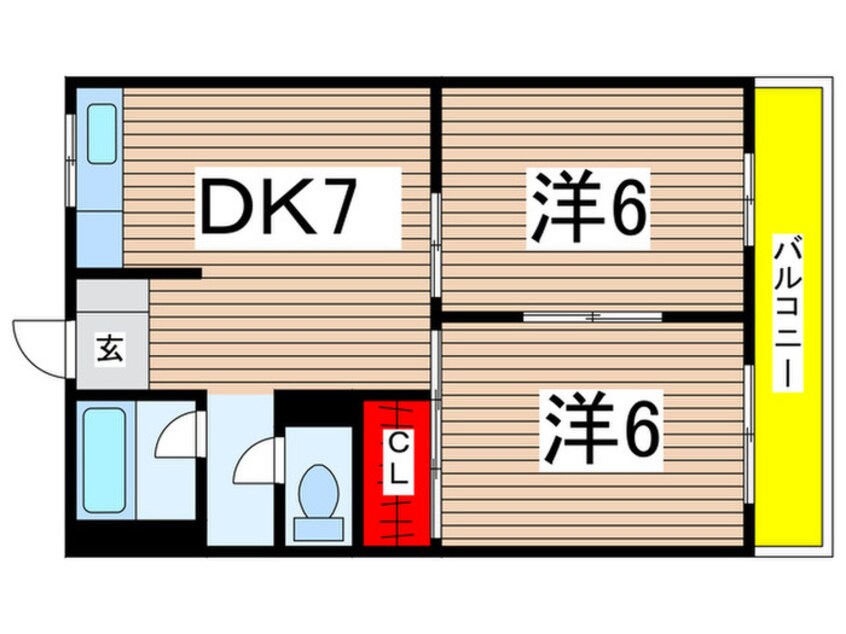 間取図 八事ビル