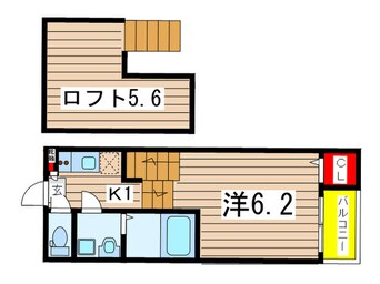 間取図 relache瑞穂