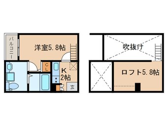 間取図 ベルトピア上飯田