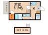 SKY　CASTLE　Ⅱ 1Kの間取り