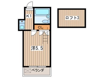 間取図 メゾン白龍町