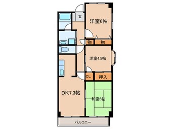 間取図 メゾンソフィア