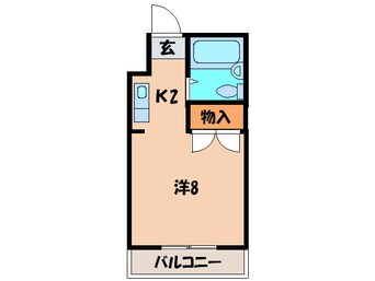 間取図 アメニティ天野Ⅱ