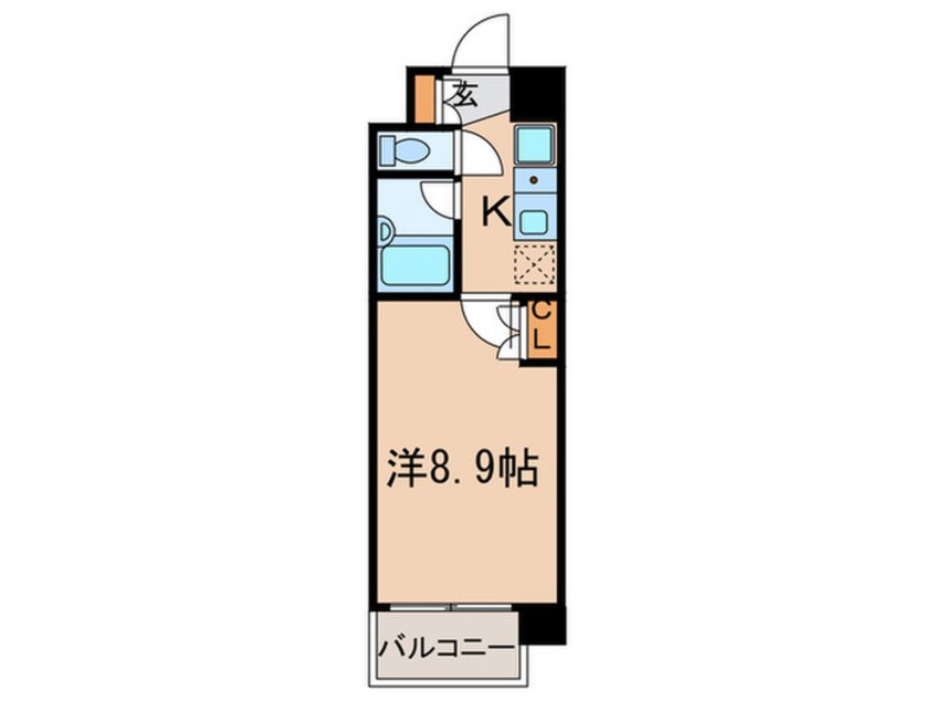 間取図 クラシエ豊田市駅