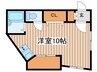 藤田ビル 1Rの間取り