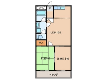間取図 サンパレス
