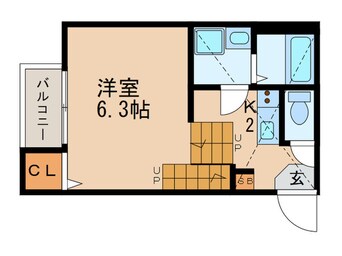 間取図 ハーモニーテラス児玉Ⅲ