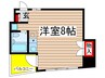 Ｇ＆Ｙ東桜 1Rの間取り