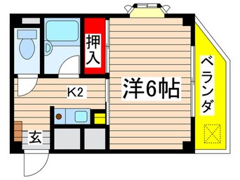 間取図 ＳＵＭＩワンルームマンション