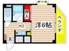 ＳＵＭＩワンルームマンション 1Kの間取り