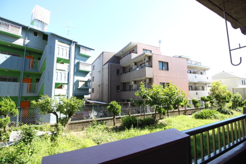 室内からの展望 有志ﾋﾞﾙ