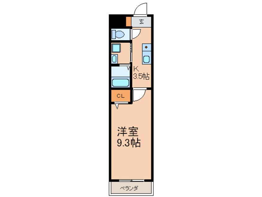 間取図 トロアス－ル