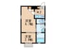 la maison de Bonheur 2Kの間取り