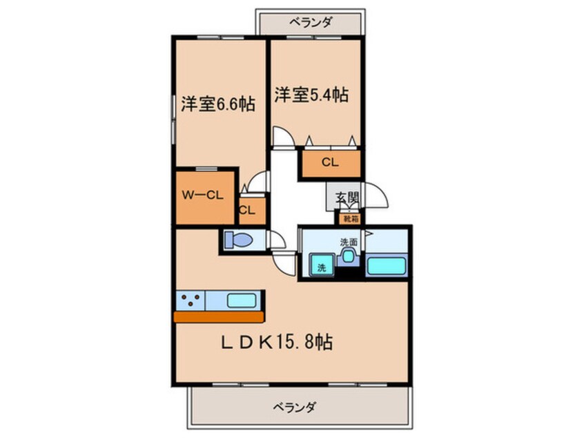 間取図 マ－ベラス