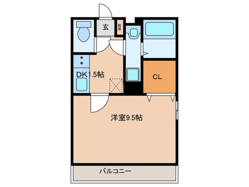 間取図 旭ケ丘ハイツ