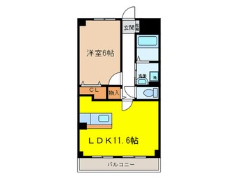 間取図 リアライズ稲永駅前