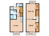 ＣａＳａ山王Ａ 2LDKの間取り