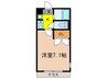 ロイヤル六番 1Kの間取り