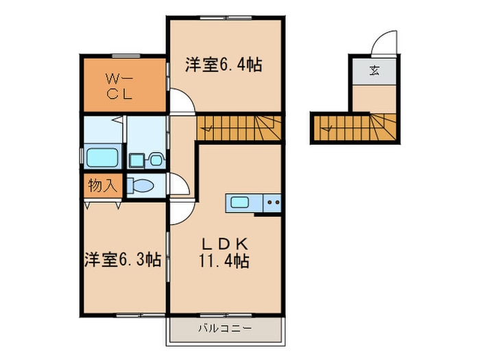 間取り図 サンパレスⅠ